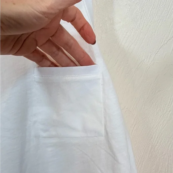 Athleta Organic Daily Bungee White Tank Top - Picture 8 of 12